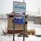 2010, Vandalia, Ohio  - city sign - winter