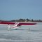 Light Aircraft on the Frozen Lake at La Ronge, Saskatchewan, Canada