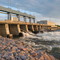 Powerview Dam, gates open