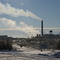 CVRD INCO plant site in winter