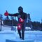 Sasquatch With Olympic Gold
