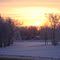 Sunrise at Morris, MB, March 2011