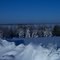 Winter: View of frozen Opapimiskan Lake