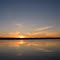 Sunset over Opapimiskan Lake