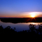 Sunset over the Lake