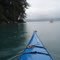 Hawkins Island in the rain, Alaska