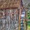 Old water wheel in cartersville ga.