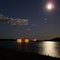 Ghost Lake at night