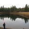 By the Lake Tabeaud dam, looking southerly. Pine Grove, California