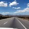 Westbound on Interstate 40, California.