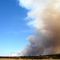 Paradise, CA wildfire buring to the East