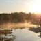Holland River Marina at dawn