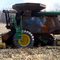 Burned Combine