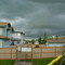 Cloudy day in Leduc, Alberta