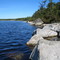 French Lake shoreline