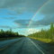 Rainbow between Denali and Fairbanks