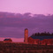 farm at sunrise