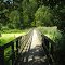 Short bridge across marsh