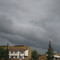 Threatening, Rotating Thunderstorm Skies Over The City, West Edmonton Jul '08