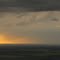 Looking Towards Lake Wabamun With A Thunderstorm in the Distance From A Plane South of Edmonton Jul '10