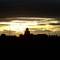 Sun Setting on Stirling Grain Elevator
