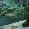Alpine Lake (name) in the Sawtooth Mountains, Idaho