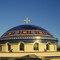 Annunciation Byzantine Catholic Church Center - Covered with a rich mix of blues, reds and golds 24K OPIOCOLOR glass mosaics tiles.