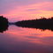 Sunset at Kashwakamak Lake