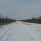 Trail heading north
