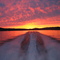 Amazing Sunset Leaving the Indian River