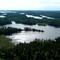Lakes Caribou and Temagami from tower - June 13, 2004