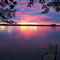 sunset on the Big Rideau