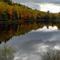 fall color, lake in Dorset