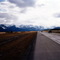 before Banff National Park, mountain view 1987, Alberta (Canada)