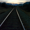 Tracks at Dusk