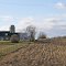 Ontario, Canada farmland: View from Via Train Montreal to Toronto