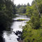 Wolf River below the dam