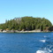 Small island between Flowerpot Island and the mainland