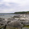 View back from the point