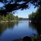 Looking up the bay from the McQuade Cottage