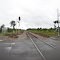 Via train tracks from Smith Falls to Ottawa.  The Via train can get up a lot of speed along here on Rosedale Rd. North.