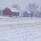 Old Farm in Snowstorm - Richland Township, Pennsylvania - USA