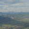 Front Range of Rocky Mountains from B-17, Highlands Ranch, Colorado