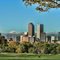 Downtown Denver from City Park
