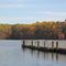 Burke Lake Fishing Pier, Fall
