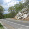 311 crests the ridge, at McAfee's Knob and AT trailhead