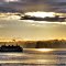 Ferry, Mukilteo - Clinton WA - Morning Sun