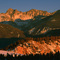 Indian Peaks in Alpenglow
