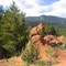 red rock in Colorful Colorado
