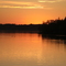 Sunset on Bass Lake